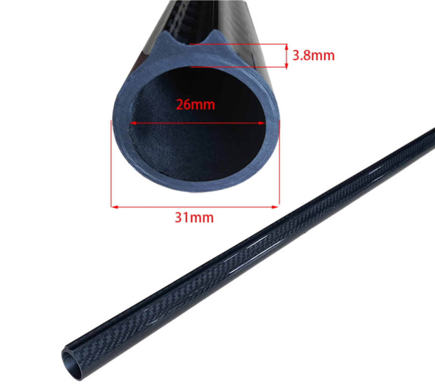 Freedivers Barrel - Alu/Carbon - Image 2