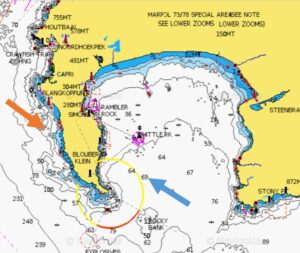 false bay and atlantic side directions
