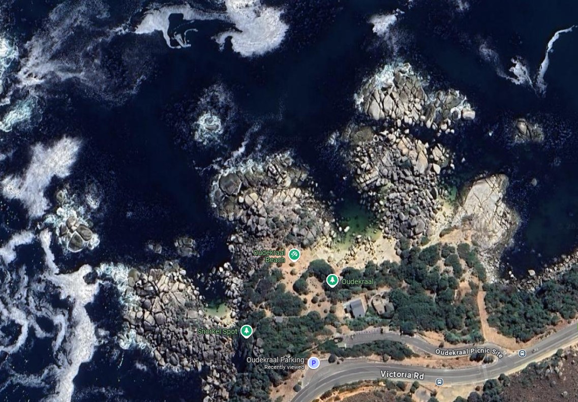 Oudekraal dive site