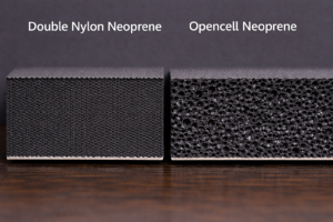 comparison between double-nylon and opencell material