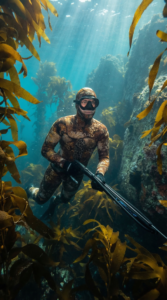 Stonefish wetsuit in Cape Town Kelp Forest